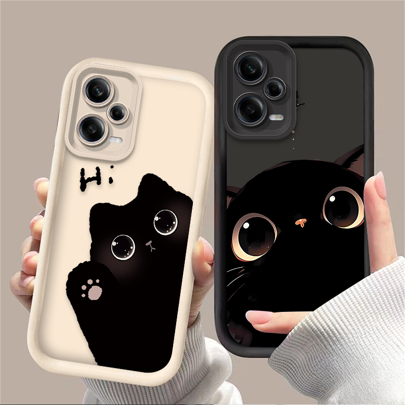 Receipt Printer Thermal - Mooie Big Eyed Cat telefoonhoes voor