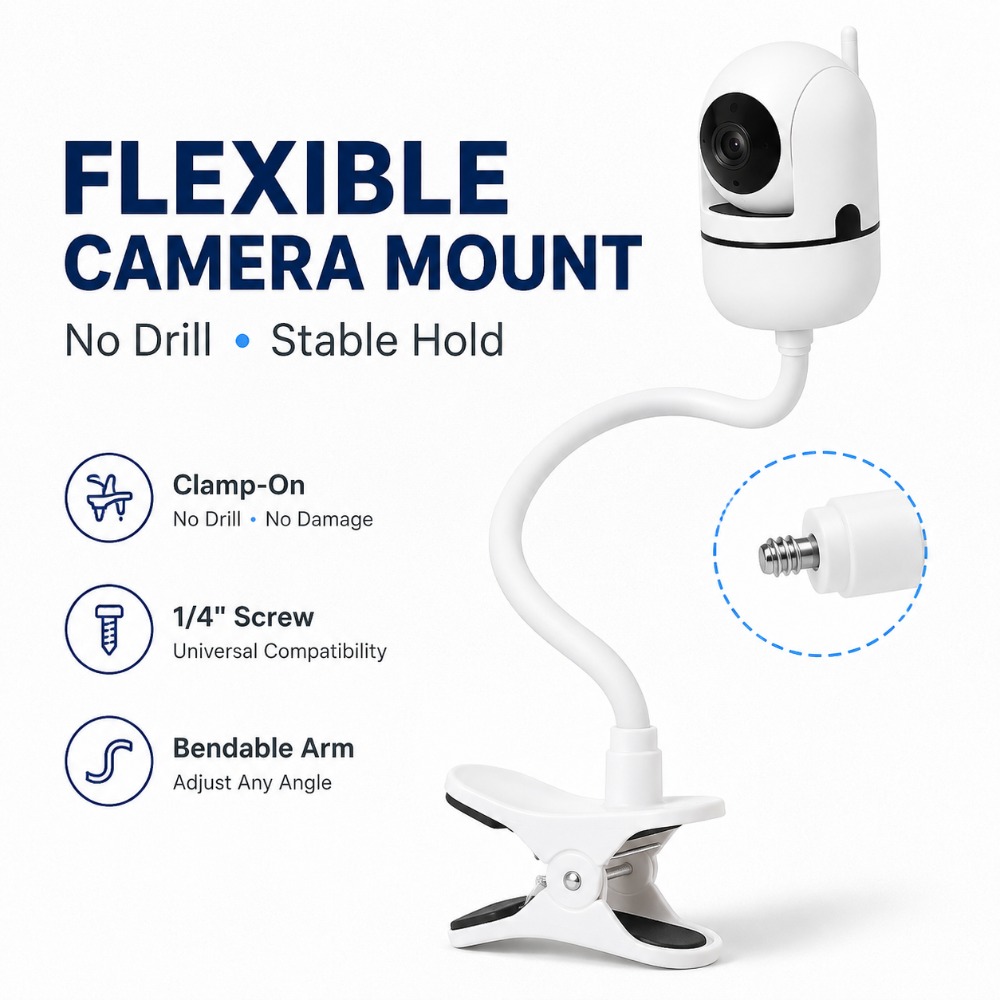 Draagbare flexibele camera kle - Webcam Stand Clip recensie en prijs