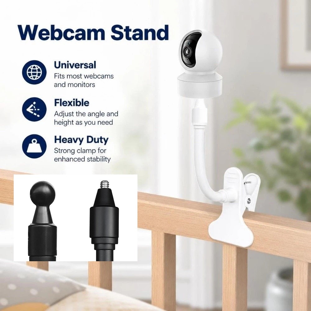 Universele cameraklembevestigi - Webcam Stand Clip recensie en prijs